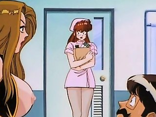 A Busty Hentai Woman Receives Oral Sex And Intercourse